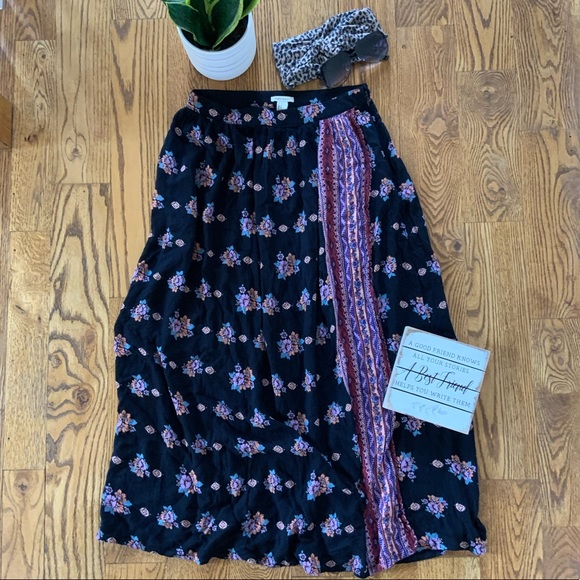 Boho Maxi Skirt - Picture 1 of 4